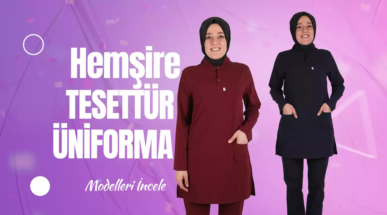 Hemşire Tesettür Üniforma