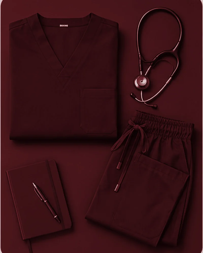 Bordo medikal forma ve scrub