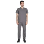 Surgical Core Duman Grisi Cerrahi Yaka Üniforma