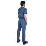 Surgical Core İndigo Mavisi Cerrahi Yaka Üniforma - Görsel 2