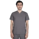 Surgical Core Duman Grisi Cerrahi Yaka Üniforma - Görsel 3