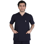 Surgical Core Lacivert Cerrahi Yaka Üniforma - Görsel 4
